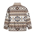 thumbnail image 5 of Uorisanigo Girls Sweatshirts Oversized Long Sleeve Shirts Tops Fall Trendy Aztec African Tribal Quarter Zip Pullover Sweatshirts for Vacation Shopping Exercise Wear, Athletic Shirts Tops, 5 of 7