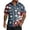 Red_003, variant on 250 Anniversary Usa Shirts for Men American Flag Graphics Button Casual Lapel Short Sleeve T Shirts 2026 New Fashion Comfortable Tops Hawaiian White XL