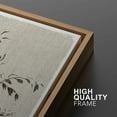 thumbnail image 4 of IDEA4WALL Framed Canvas Print Wall Art Set of 3 Floral Botanical Retro Wildflower Bouquet Vintage Classic Illustrations Fine Art Zen Country/Farmhouse Rustic for Home Decor - Natural 16"x24"x3, 4 of 5