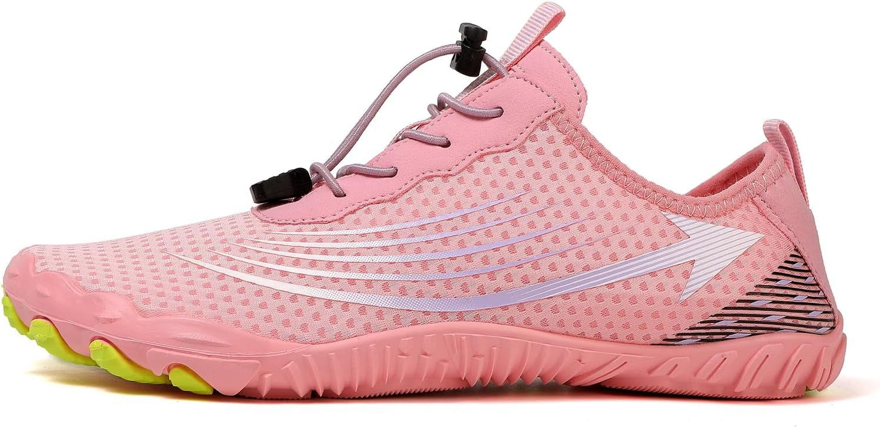 Hiking Barefoot Footwear Womens Breathable & Non-Slip Athletic Footwear Wide Toe Beach Water Shoes