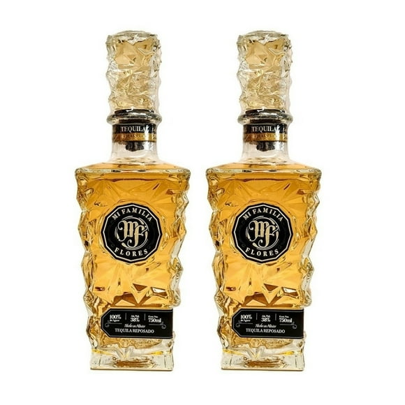 Dos Botellas Tequila Mi Familia Flores Reposado 750ml Tequila Reposado