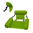 thumbnail image 3 of Hamaca de agua plegable, Piscina inflable Silla de flotador Hamaca de flotador Hamaca Air Balsa Ligera Flotante Reclinable Piscina Piscina Juguete de Verde perfke Hamaca flotante de piscina, 3 of 4