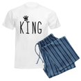 thumbnail image 6 of CafePress - King Men's Light Pajamas - Men's Light Loose Fit Cotton Pajama Set, 6 of 7