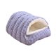 thumbnail image 1 of Casa para gatos, caseta acogedora para perros, nido cálido y suave, caseta para perros para gatos de interior y pequeños Azul, 1 of 8