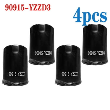 4pcs Engine Oil Filter Kit #90915-YZZD3 For Toyota Selected Models -High Quality