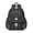 Cat and Skull, variant on Sun and Moon Gothic Pattern Backpack for School, Cute School Bag with Adjustable Shoulder Straps and Padded Back, 13.4"x11"x4.7"