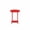 Bright Red, variant on Keystone Amish Co. Poly Composite Round Balcony Side Table, Black