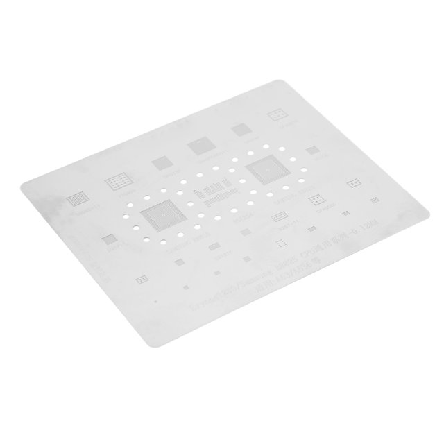 Filet de Plantation en Étain CPU, Processus de Demi-Gravure Stable Pochoir de Rebillage pour Entretien