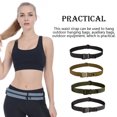 thumbnail image 3 of Soidarity Cinturón de nylon Hebilla de plástico Ceinture de lona Correa de cintura Deporte al aire libre Paquete Sling Bolsa de hombro multifunción Escalada Ejercito verde Soidarity OD024240-03, 3 of 6