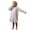 P7 White, variant on Tfken Toddler Boys Soft Pajamas Robe Comfy Sleepwear Nightwear Long Comfortable Pajamas Robe Fashion Casual Bathrobe Homewear Party Cute Loungewear Outfit Size 110 White