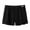Black, variant on Man Fashion Solid Color Sleeping Pants Loose Shorts Pajamas Shorts
