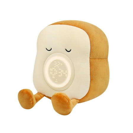 

Plush Alarm Clock Light USB Charging Mobile Phone Bracket Dimming Small Night Light Bedroom Bedside Sleeping Timing LightHOME`!678