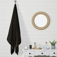 thumbnail image 4 of Fabstyles Oversized Premium Bath Sheet (40 Inches by 80 Inches), Extra Thick and Absorbent, Bath Towel Sheet with Hanging Loop, Jumbo Large Bath Towel for Shower and Bathroom, 4 of 5