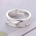 thumbnail image 4 of Anillo De Dedo De Aleación Anillo De Apertura Ajustable Regalo De San Valentín Para Fanáticos De La Animación Vogacara AP005496-00, 4 of 6