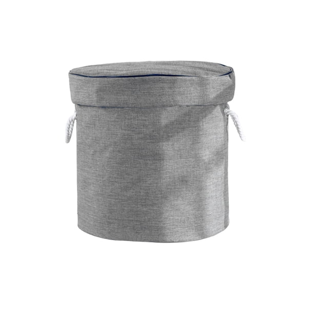 Juguetes para niños Organizador de almacenamiento Alfombrilla de juego Bolsa con cordón rápida Cesta Contenedor portátil, Gris Inevent HA002184-02