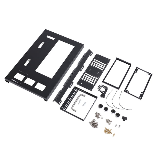 Partita de Caja de Placa Base para Computadora de Bricolaje, Expansió de Gran Espacio de Espacio de Espacio Abuerta Disipación de Calor de Estuche