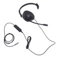 thumbnail image 1 of Customer Service Headphone, Lightweight USB C Plug Monaural Plug and Play Adjustable Volume Phone Headset  for Mobile Phone for Laptop, 1 of 7