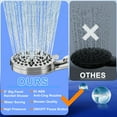 thumbnail image 2 of Shower Head - 9-Mode High Pressure Handheld Shower Head with Water Stop Button, Shower Head with Ultra-long Stainless Steel Hose, 9 Spray Settings, 2 of 8
