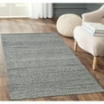 thumbnail image 4 of Grove Handmade Contemporary Area Rug - Grey - 3' 6" x 5' 6", 4 of 4