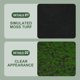 thumbnail image 3 of IDEANATEGRATE Tapete De Musgo Artificial Resistente Uv Para Interior Y Exterior, 3 of 6