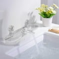 thumbnail image 1 of Bathroom Storage Rack With Suction Cups for Bathroom Organizing - Detachable Large Capacity Shower Organizer for Home and Kitchen No Drilling Required Reusable Rack, 1 of 4