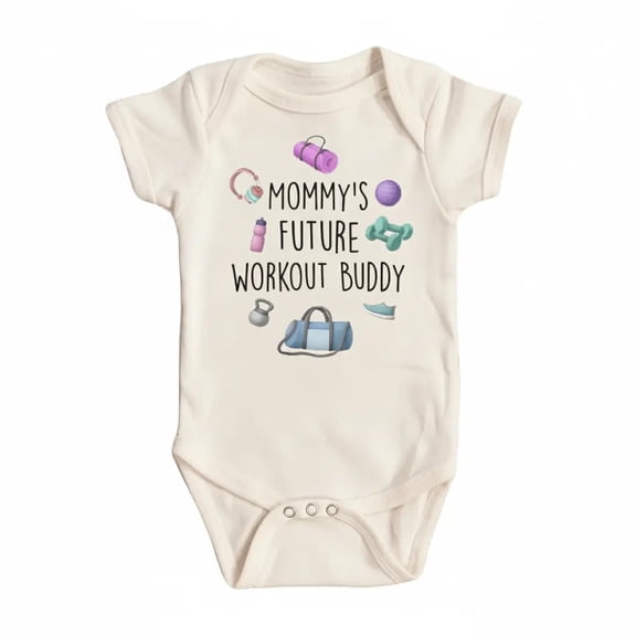 Gym Workout Newborn Baby Bodysuit