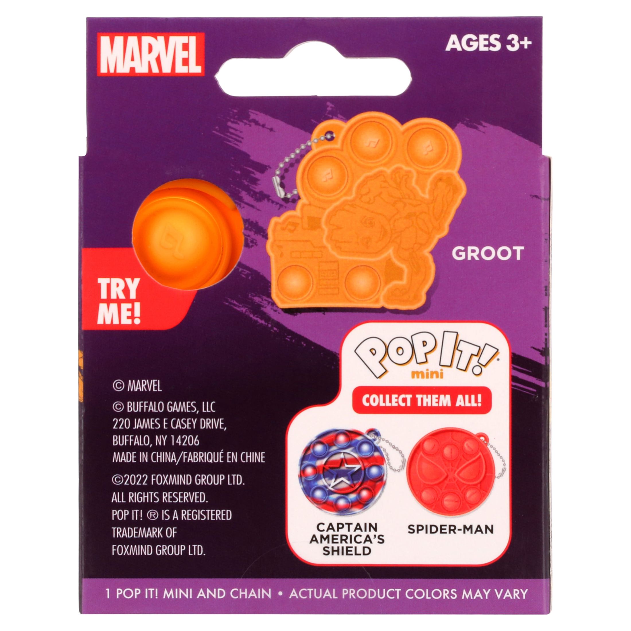 Pop It! Mini - Marvel
