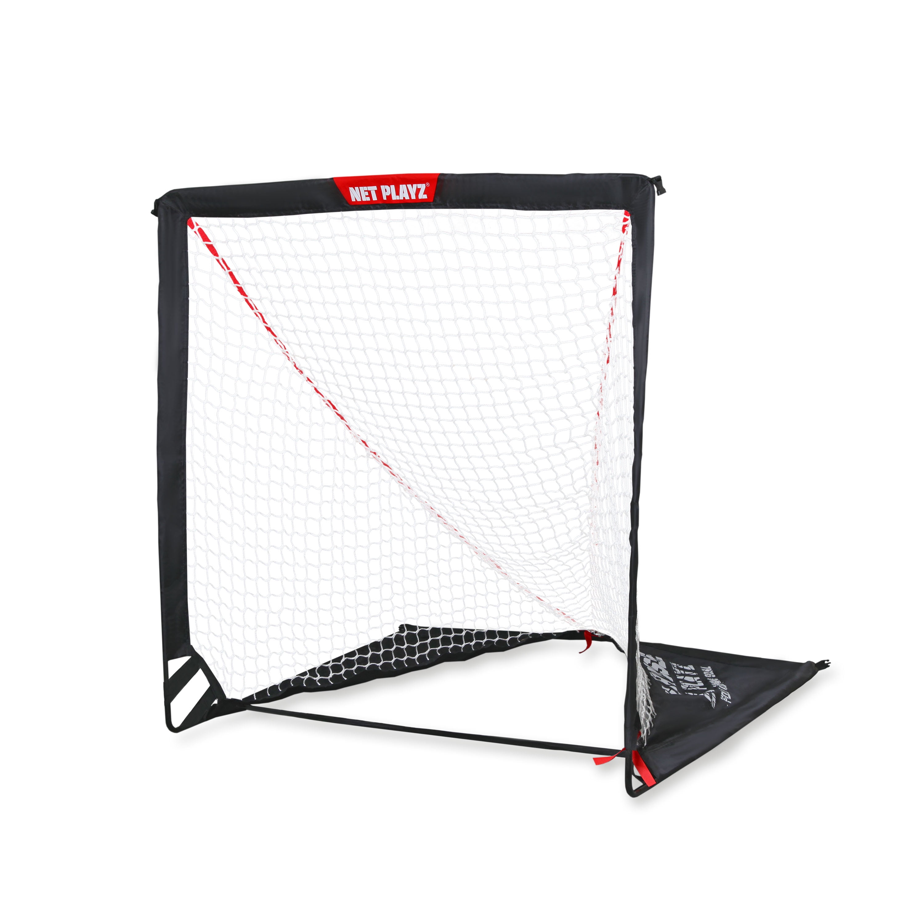 4' Indoor &Outdoor Lacrosse Goal Net Portable Sports Shooting w/ Carry Bag 