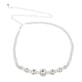 thumbnail image 1 of Cadena de Cintura Delgada con Artificiales Accesorio Disfraces Diseño pteado 1 Zulema Mujeres Wasit Chain Belt, 1 of 8