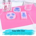 thumbnail image 3 of 3PCS Silicone Table Mats Universal Silicone Placemats Table Place Mats, 3 of 6