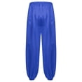 thumbnail image 6 of Eandarui Womens Halloween Desert Princess Pants Loose Bloomers Trousers Belly Dance Harem Pants Royal Blue XL, 6 of 7