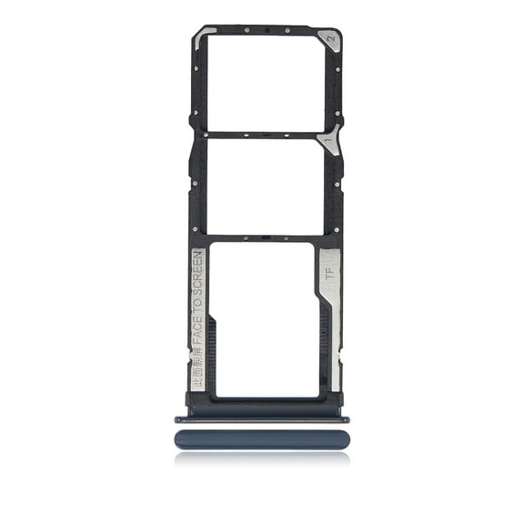 Replacement Dual Sim Card Tray Compatible For Xiaomi Redmi 10X 4G / Note 9 (Midnight Gray)