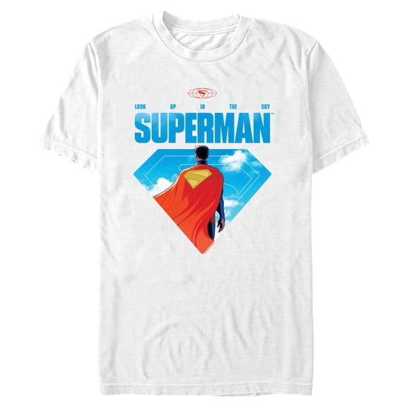 Mens Superman Caped Hero T Shirt