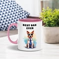 thumbnail image 5 of Happy Father's Day Best Toy Fox Terrier Cool Dad Ever 11oz Accent Two-tone Mug Dog Lover Coffee Tea Cup - 12007, 5 of 5