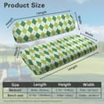 thumbnail image 3 of POLERO Universal Golf Cart Seat Covers Ezgo Green Diamond Pattern Washable Seat Cover Protector for Club Car Precedent Golf Cart Accessories Fit Like a Glove, 3 of 8