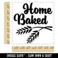 thumbnail image 2 of Home Baked Bread Baking Square Rubber Stamp Stamping Scrapbooking Crafting - Medium 1.75in, 2 of 7