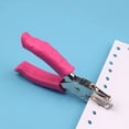 thumbnail image 3 of Yippzo 1/4 inch Single Hole Punch Metal Handheld Small Paper Punch with Soft Grip Handle for Circle Holes for DIY Craft Tag in Home, Office, Classroom, 3 of 7
