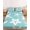 Seafoam, variant on Twin XL Size Fitted Sheet Set - Coastal Starfish 2 Piece Bedding Sets 16" Deep Pocket Fitted Sheet with 1 Pillowcases, Sky Blue Nautical Vintage Marine Life Brushed Microfiber Hotel Luxury Bed Sheets