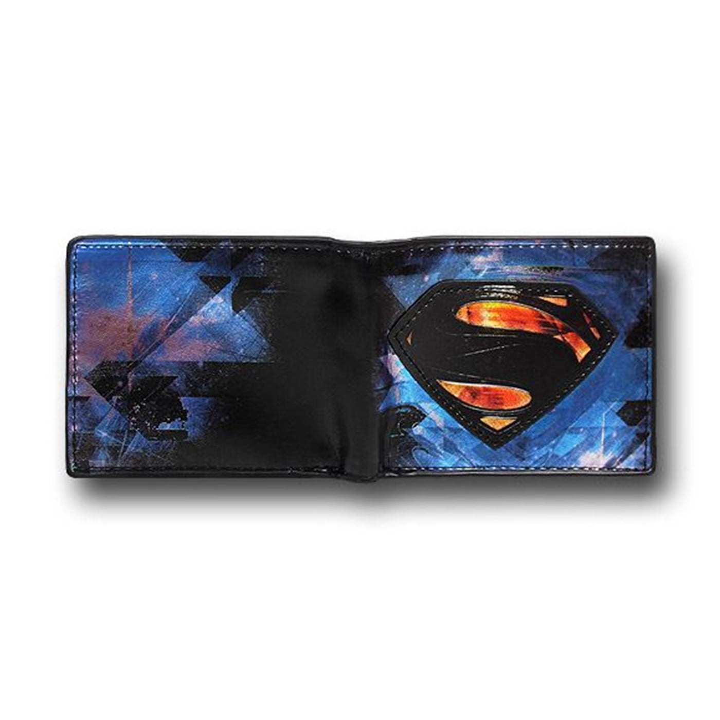 Leather Wallet Superman Wallet With Chain Marvel Comics Men's