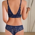 thumbnail image 7 of Lingerie Set for Women Sexy Lace Bra and Panty Sets 2 Piece Lace Bralette Set, 7 of 7