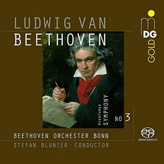 Blunier,Stefan / Beethoven Orchestra Bonn - Beethoven: Symphony No. 3 Eroica Overtures - Music & Performance - CD