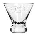 thumbnail image 1 of 8 oz Stemless Martini Cocktail Glass Cosmopolitan Margarita Princess Fancy, 1 of 1
