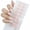 LF002, variant on 16 Fingertips Full Cover Gradient Nail Wraps, Fresh Summer Pastel Nail Stickers, Easy Application Portable DIY Self Adhesive Nail Decals