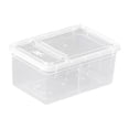 thumbnail image 4 of koolsoo Terrarium Clair Habitat Cage Boîte d'Élevage Animal Reptile Boîte d'Alimentation Style A, 4 of 9