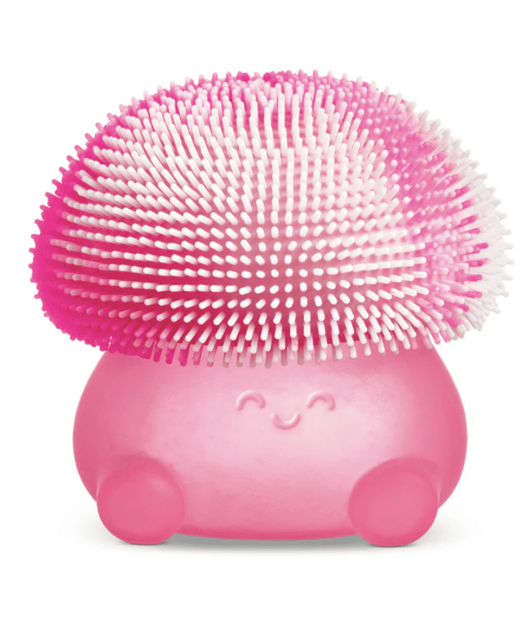Super Duper Sugar Squisher Mushroom-Sensory Stress Ball (One Random Colors Selected )