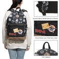 thumbnail image 2 of Mochila Bioworld One Piece Live Action Icons 16.5 Black, 2 of 7