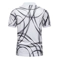 thumbnail image 4 of Sngxgn Men's Polo Shirt Short Sleeve Shirts Golf Shirt(White,S), 4 of 7