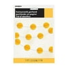 Tissue Paper Honeycomb Ball Garland, 7 ft, Yellow, 1ct