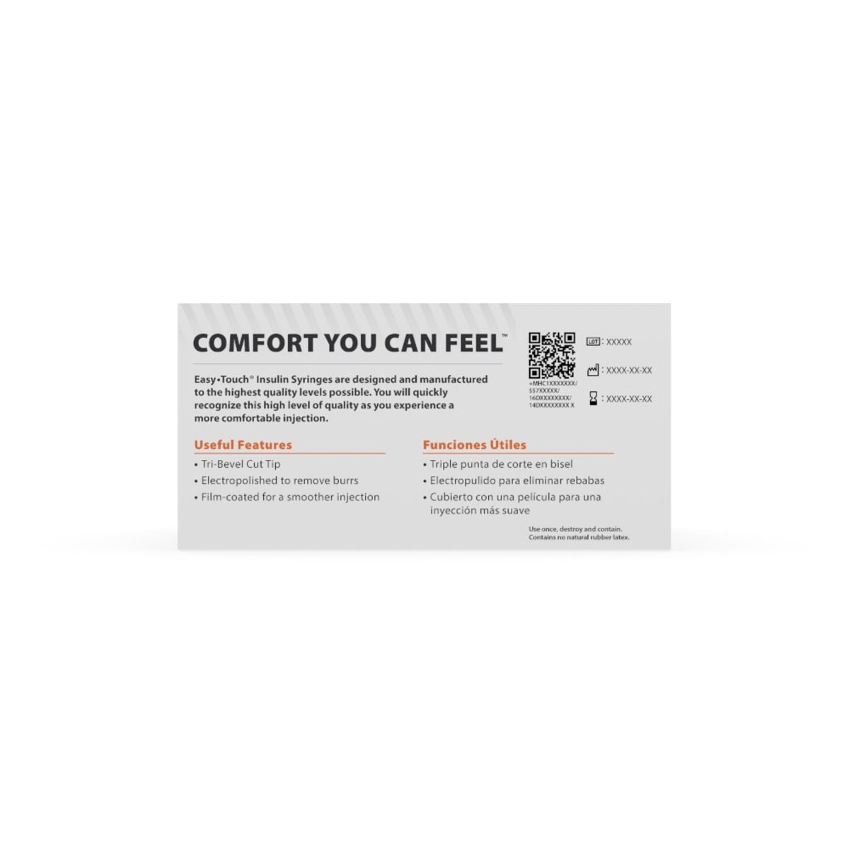 EASY TOUCH SYR, 27G 1C 1/2-Inch, Box of 100, 827155