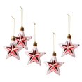 thumbnail image 3 of Adornos para árbol de Navidad Decoración navideña con cuerda Accesorios creativos Árbol de Navidad Estrella 5PCS, 3 of 9